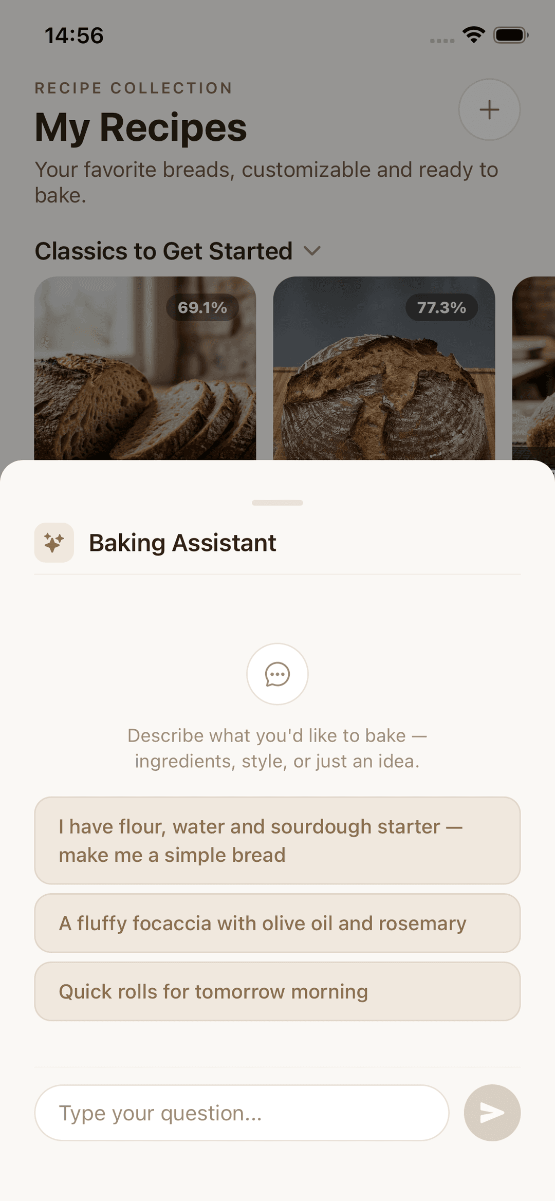 Your personal baking assistant, powered by AI